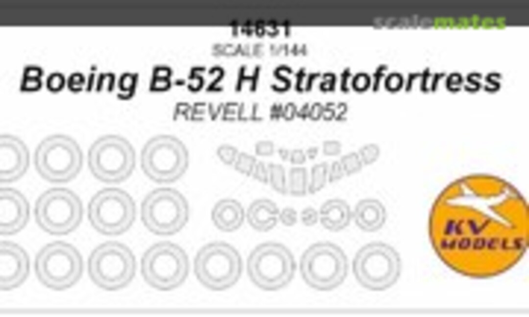 1:144 Boeing B-52 H Stratoforttress (KV Models 14631) 14631