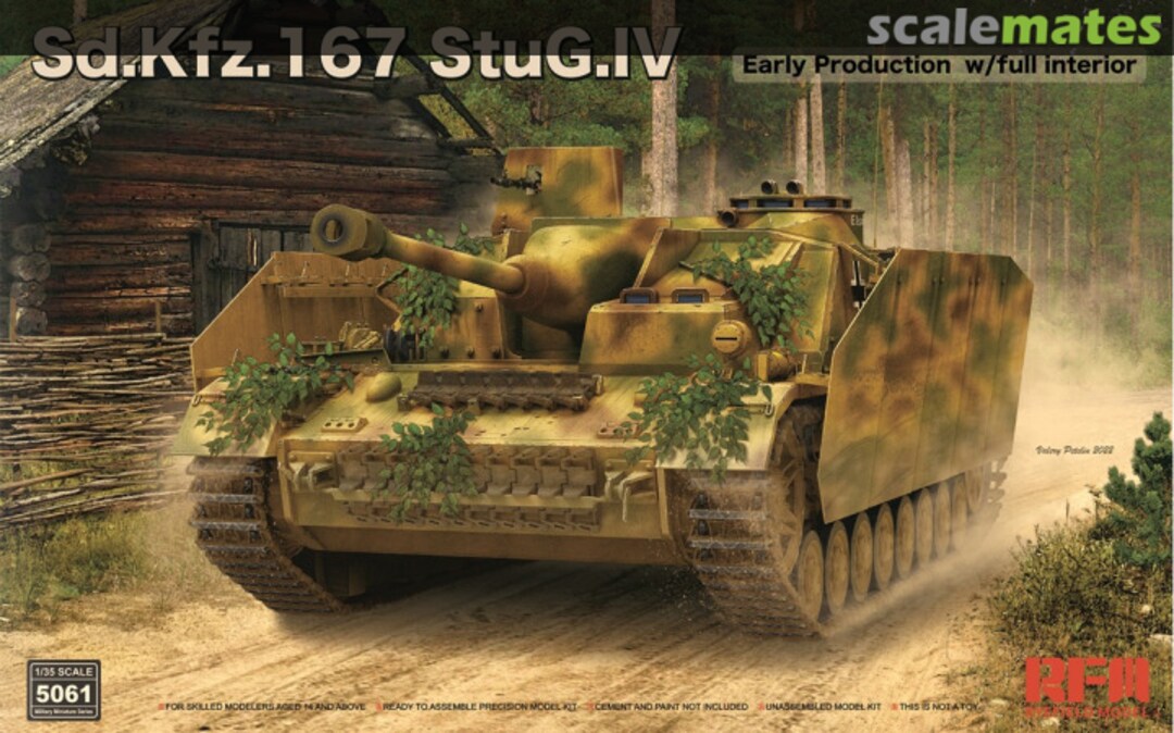 Boxart Sd.Kfz. 167 StuG.IV RM-5061 Rye Field Model