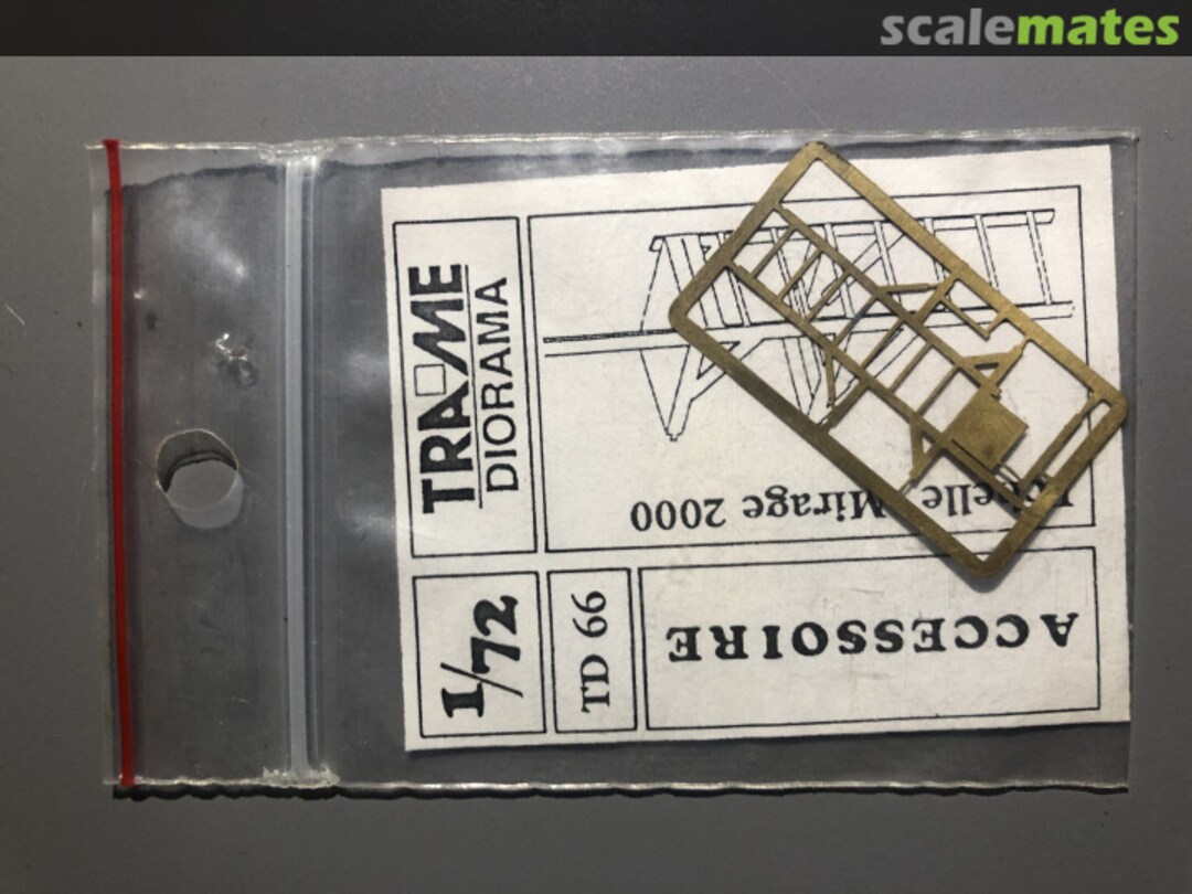 Boxart Echelle Mirage 2000 TD66 TRAME DIORAMA Boxart Echelle Mirage 2000 TD66 TRAME DIORAMA