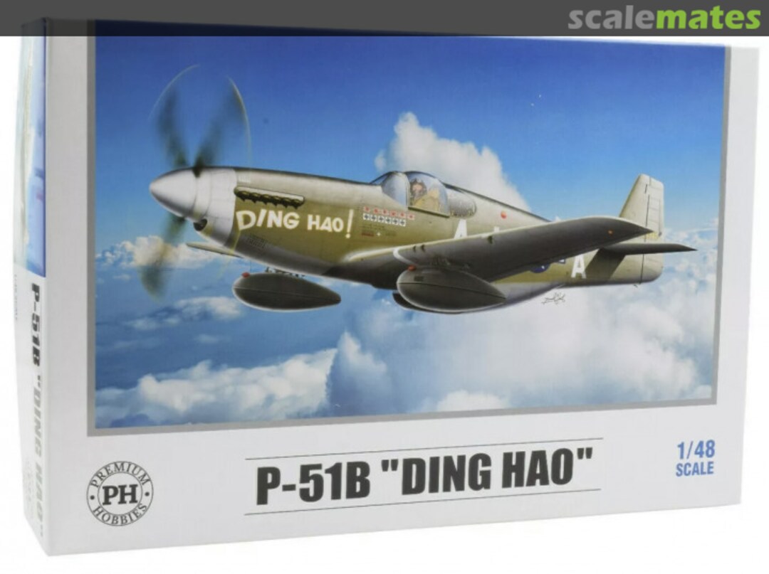 Boxart P-51B "Ding Hao" 136V Premium Hobbies Boxart P-51B "Ding Hao" 136V Premium Hobbies