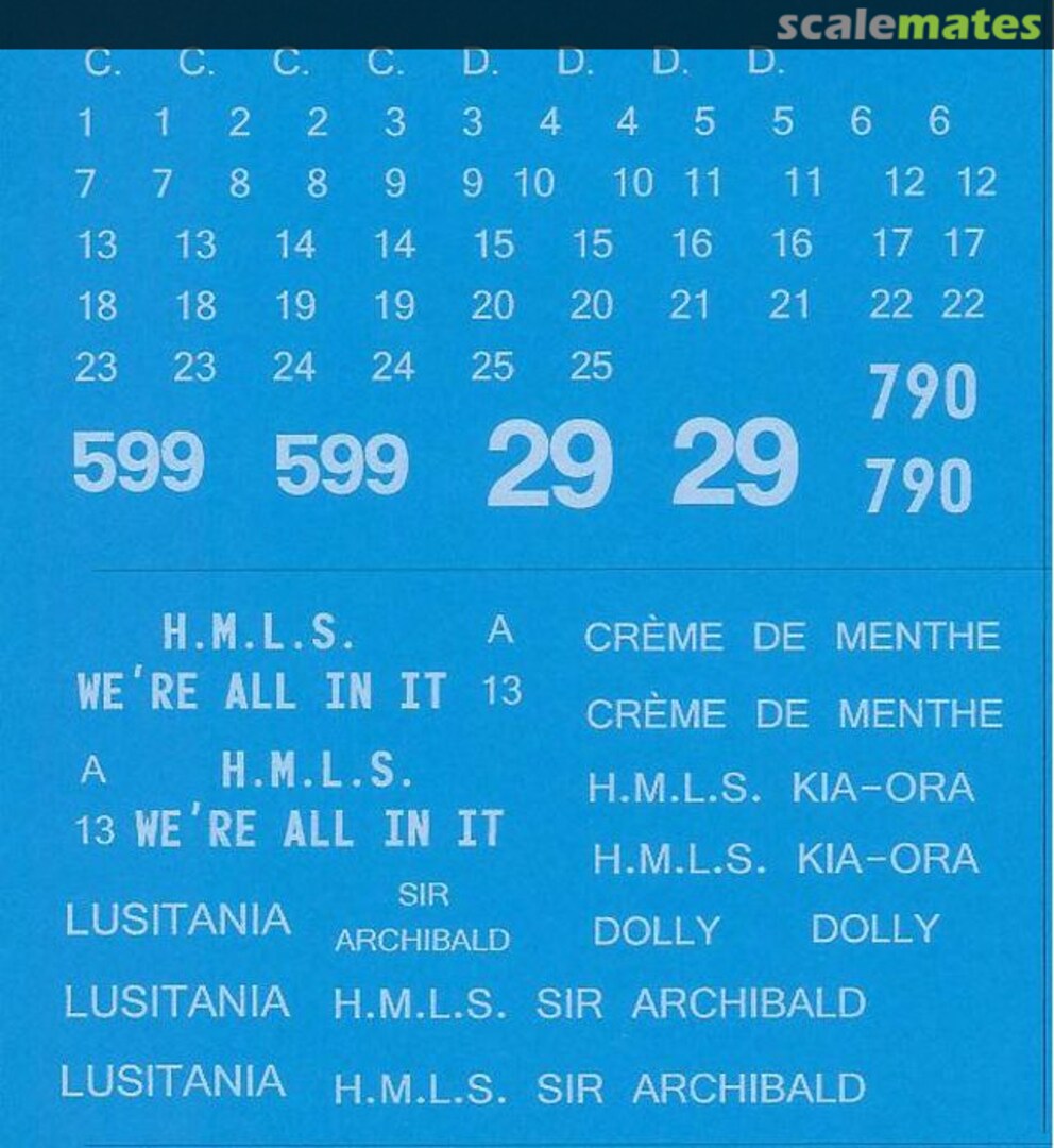 Boxart English Mark I, II and III - World War I 35005 Black Lion Decals Boxart English Mark I, II and III - World War I 35005 Black Lion Decals