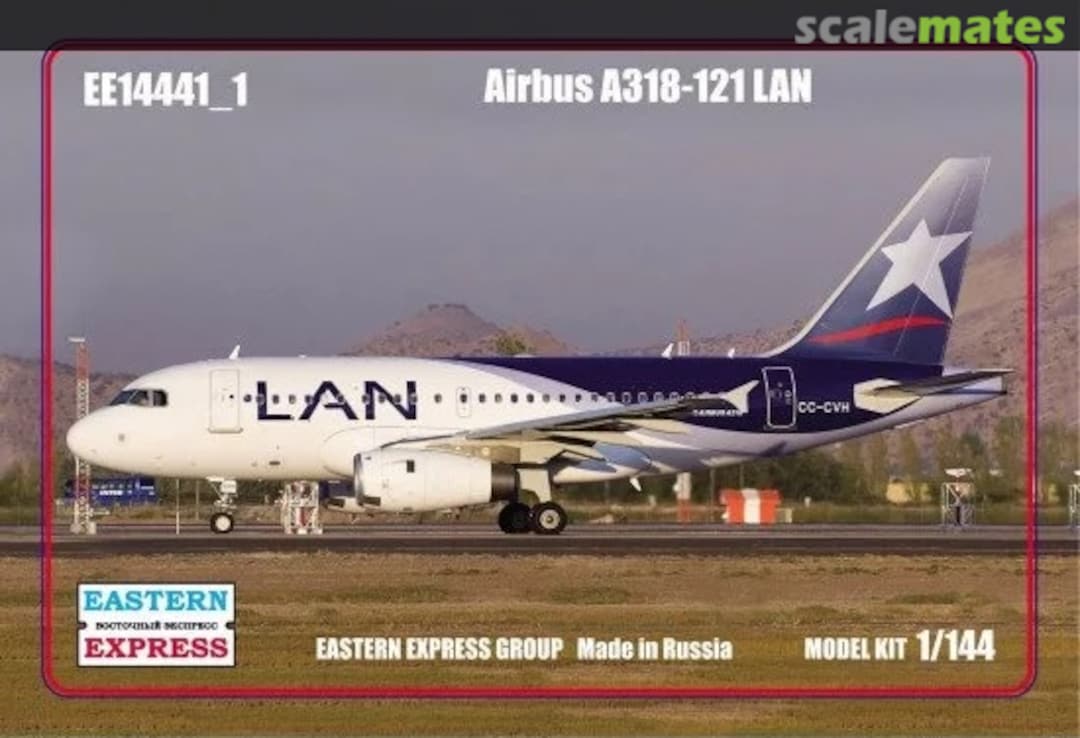 Boxart AIRLINER A318-121 LAN AIRLINES EE14441-01 14441_1 Eastern Express Boxart AIRLINER A318-121 LAN AIRLINES EE14441-01 14441_1 Eastern Express