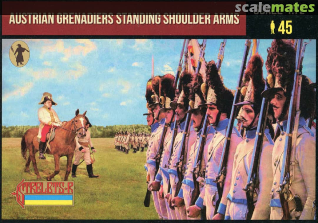 Boxart Austrian Grenadiers Standing Order Arms 204 Strelets-R Boxart Austrian Grenadiers Standing Order Arms 204 Strelets-R