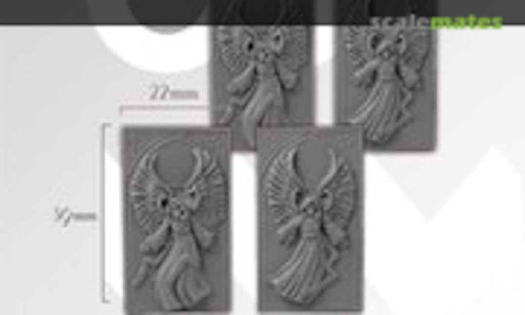 No Angels Reliefs (4 pcs) (Scibor Monsterous Miniatures CPRE0008) CPRE0008