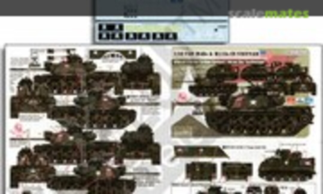1:35 CAV M48s & M113s in Vietnam (Echelon Fine Details D356291) D356291