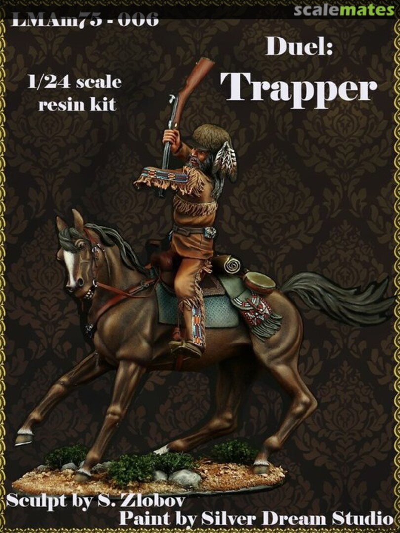 Boxart Duel: Trapper LMAm75-006 Legion Miniatures Boxart Duel: Trapper LMAm75-006 Legion Miniatures