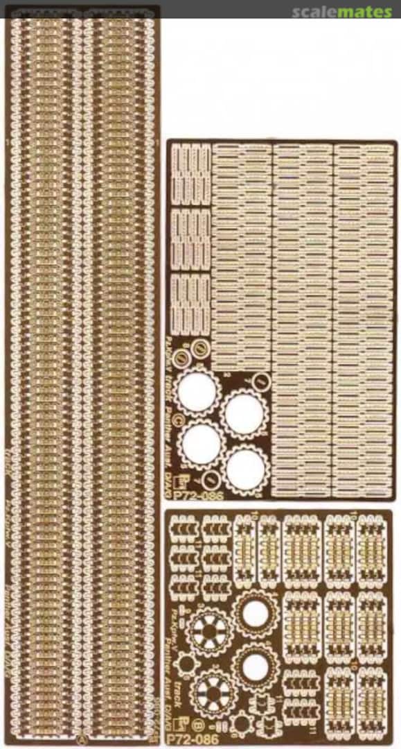 Boxart Pz.Kpfw.V Panther P72-086 Part Boxart Pz.Kpfw.V Panther P72-086 Part