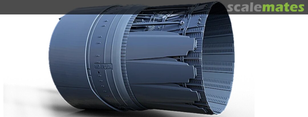 Boxart F-100 PW-229 UNMOUNTED OPEN NOZZLE for F-16 ENGINE ON 250 Tecnikit Boxart F-100 PW-229 UNMOUNTED OPEN NOZZLE for F-16 ENGINE ON 250 Tecnikit