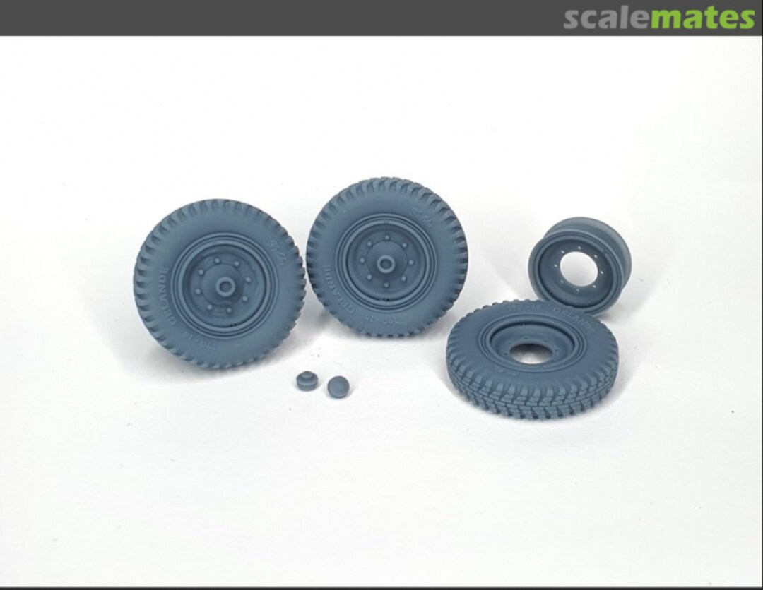 Boxart PIMP MY MINIATURES (1/35) Sd.Kfz. 251 Front Wheels with spare & rim (weighted) type 3 AFVs35-013 Pimp my Miniatures Boxart PIMP MY MINIATURES (1/35) Sd.Kfz. 251 Front Wheels with spare & rim (weighted) type 3 AFVs35-013 Pimp my Miniatures