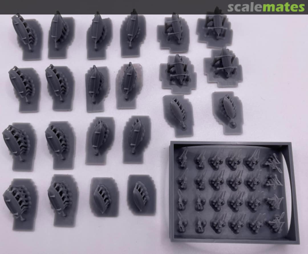 Boxart Titanic boats and davits 700-16 Tom's Modelworks Boxart Titanic boats and davits 700-16 Tom's Modelworks