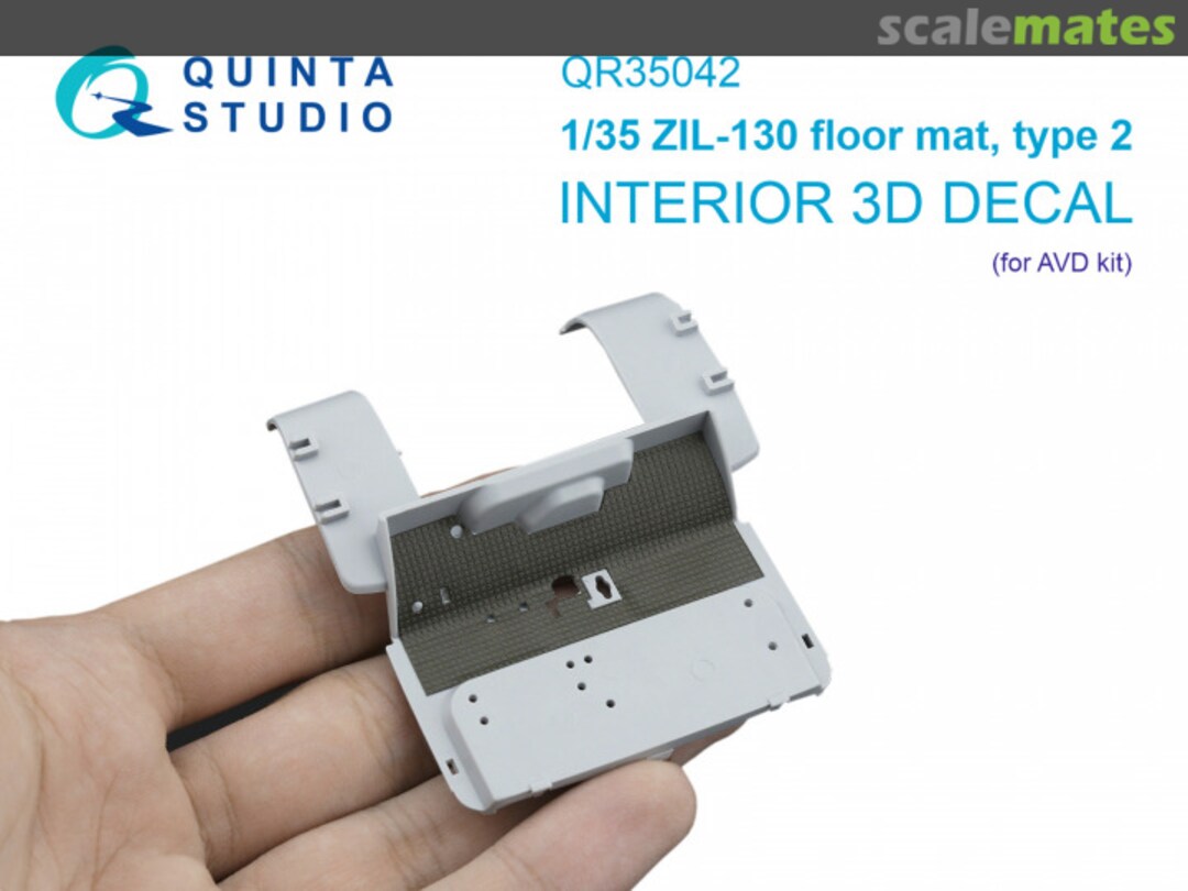 Boxart ZIL-130 Floor Mat, Type 2 interior 3D decals QR35042 Quinta Studio Boxart ZIL-130 Floor Mat, Type 2 interior 3D decals QR35042 Quinta Studio