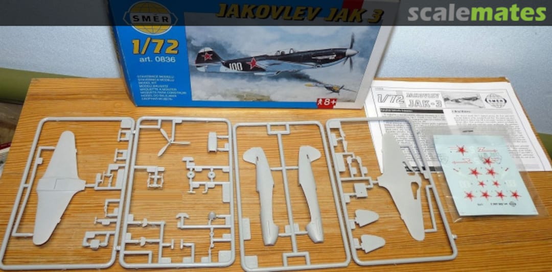 Contents Jakovlev Jak 3 0836 Směr Contents Jakovlev Jak 3 0836 Směr