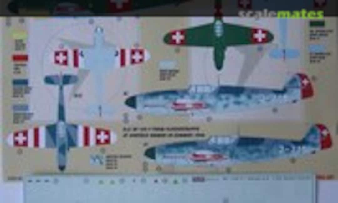 1:32 Messerschmitt Bf-109F-4/Z (Kora Models DEC3223)