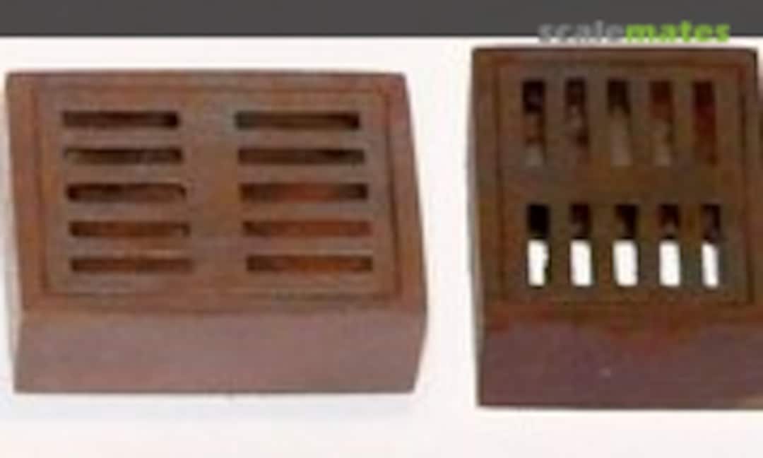 1:35 Sewer hatches - square (PlusModel EL032) EL032