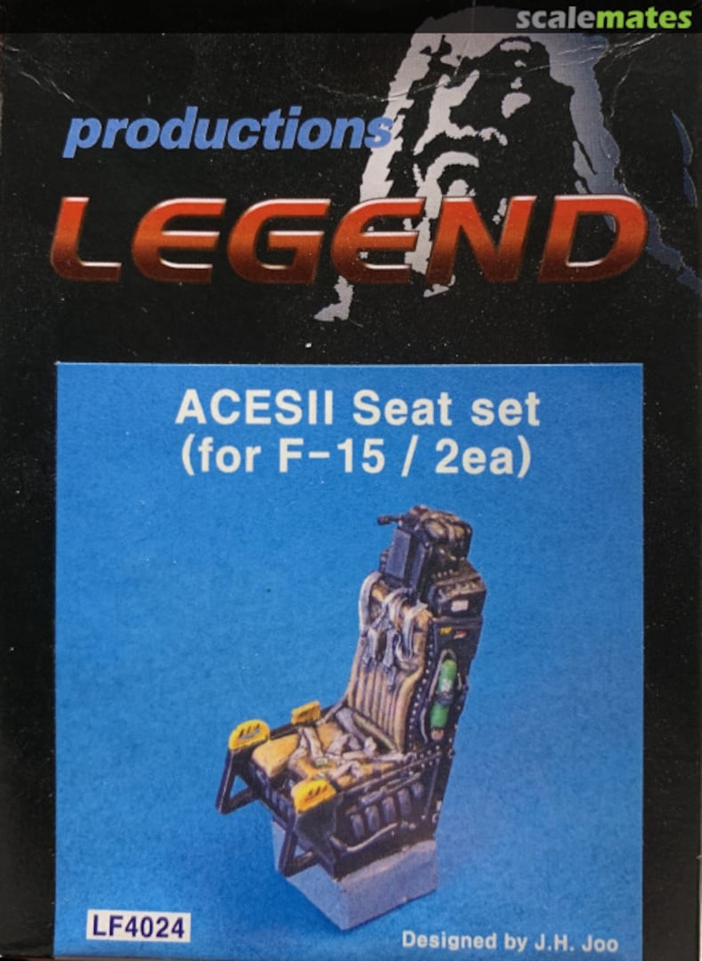 Boxart ACESII Seats set (for F-15, 2ea) LF4024 Legend Productions Boxart ACESII Seats set (for F-15, 2ea) LF4024 Legend Productions