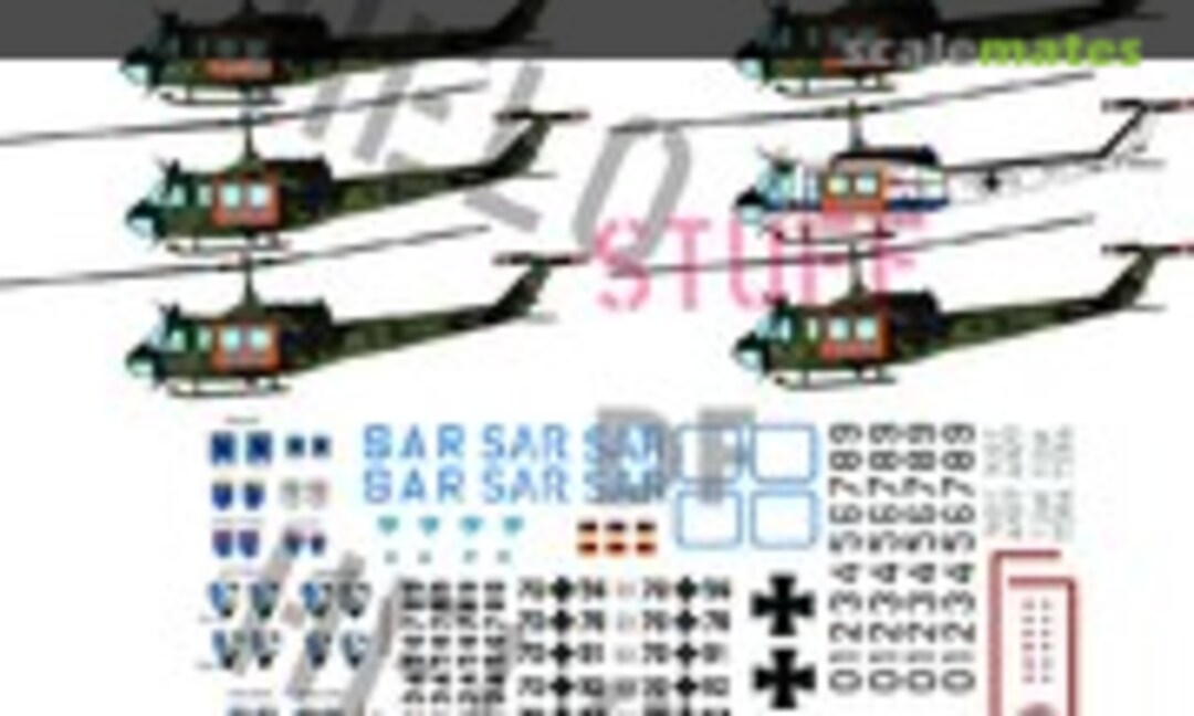 1:48 Bell UH-1D SAR Special (DF HeloStuff DF30648) DF30648