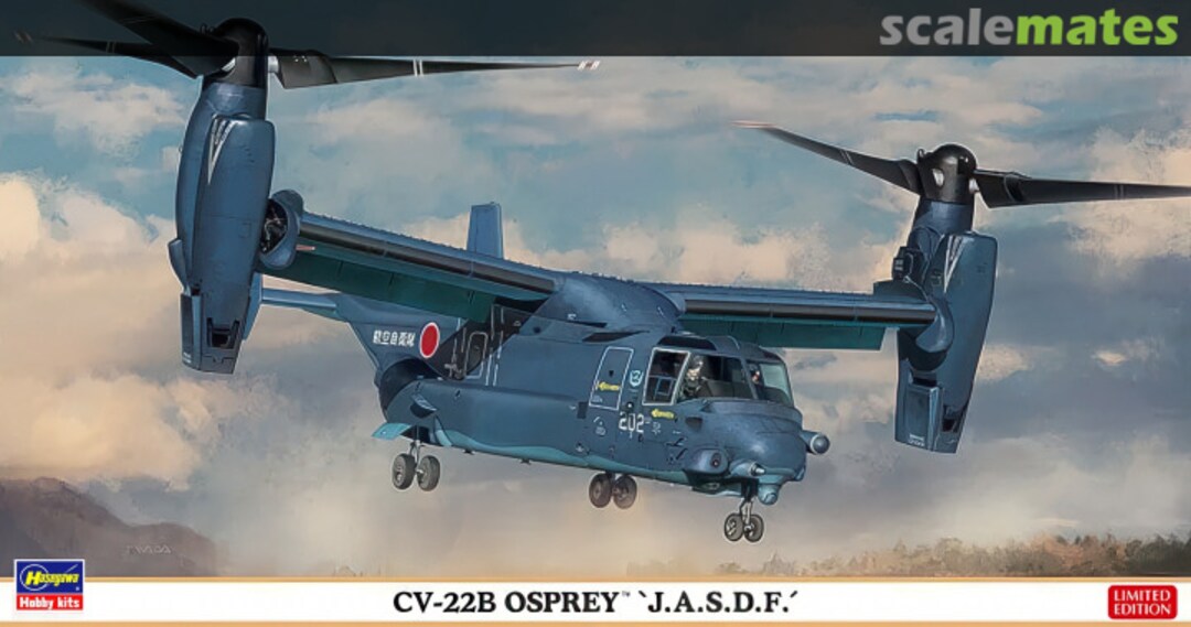 Boxart CV-22B Osprey `J.A.S.D.F.´ 02121 Hasegawa Boxart CV-22B Osprey `J.A.S.D.F.´ 02121 Hasegawa