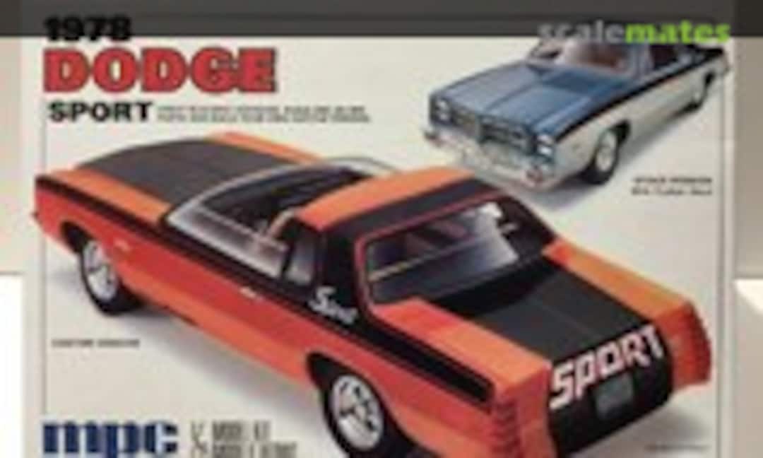 1:25 1978 Dodge Sport (MPC 7826)