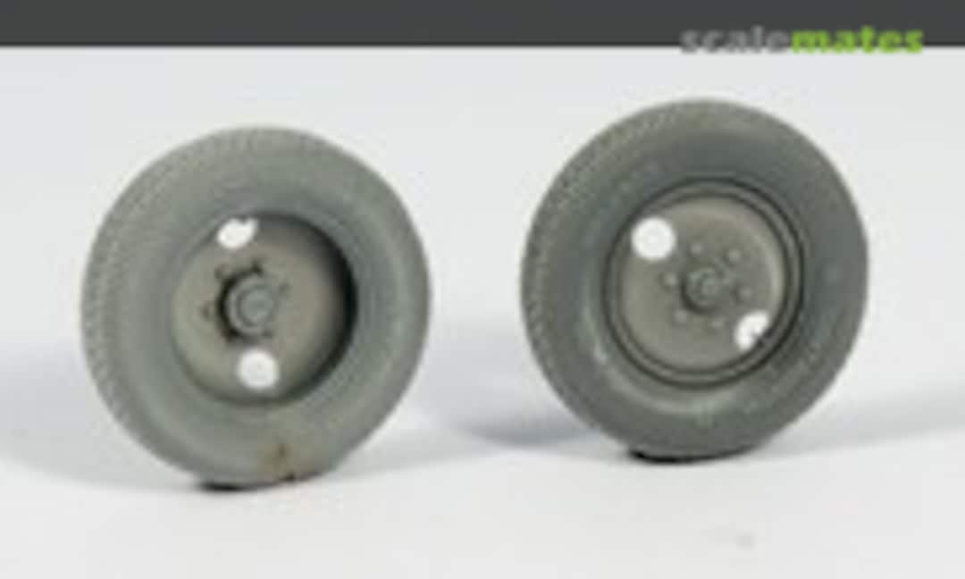 1:35 Mercedes 1500 Early 2 holes Road wheels (Commercial pattern) (Panzer Art RE35-362) RE35-362