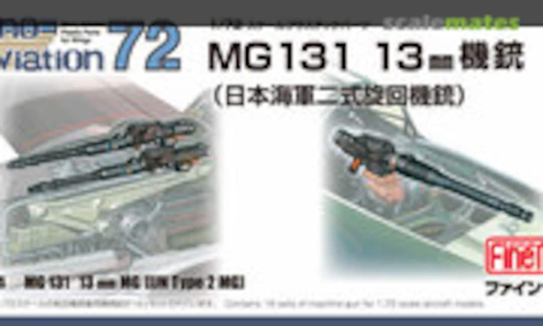 1:72 MG131 13mm Machine Gun (IJN Type 2) (Fine Molds NA14)