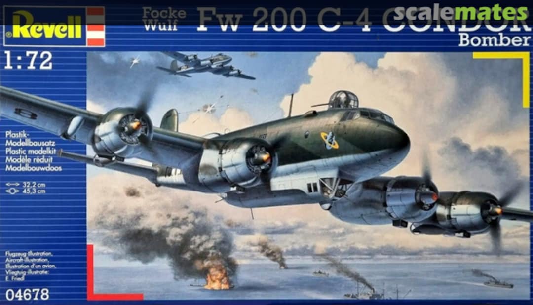 Boxart Focke Wulf Fw 200 C-4 Condor 04312 Revell Boxart Focke Wulf Fw 200 C-4 Condor 04312 Revell