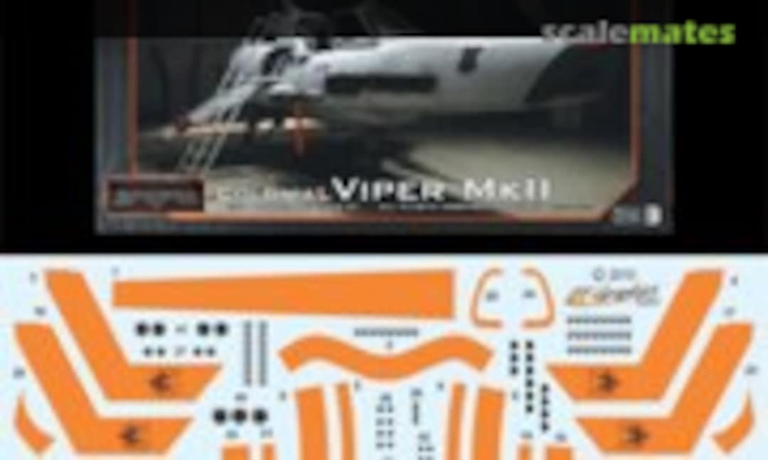 1:32 MK II Viper Stripe Decals - Orange (JT-Graphics JTG-MM01-O) JTG-MM01-O