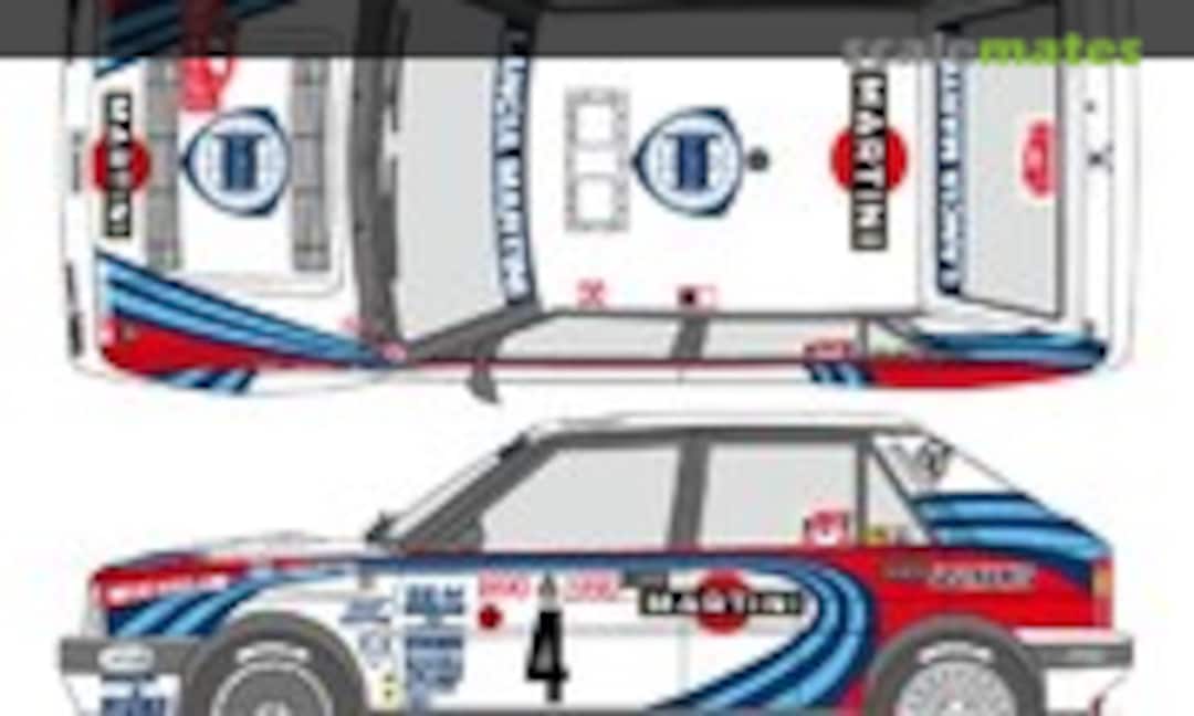 1:12 Lancia Delta HF Integrale 16v sponsored by Martini Racing #4 (Shunko Models SHK-D462)
