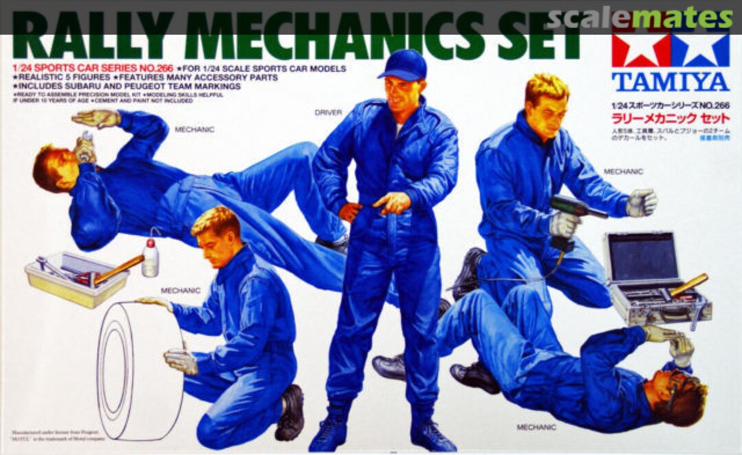 Boxart Rally Mechanics Set 24266 Tamiya