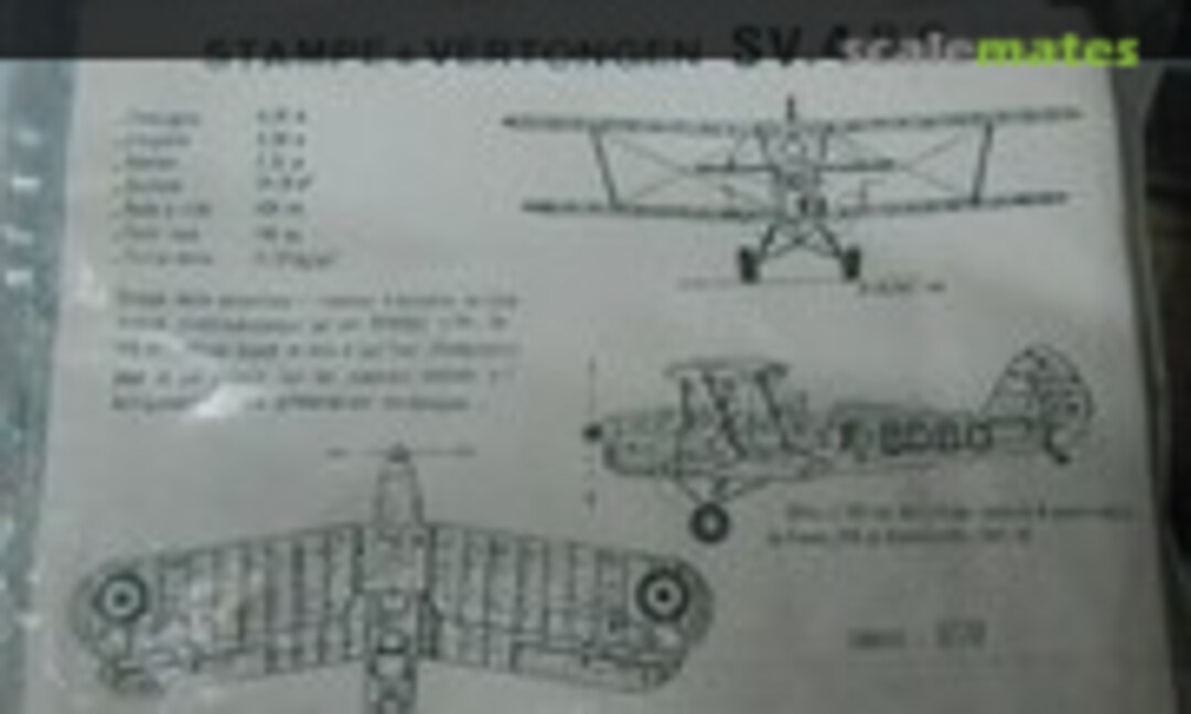 1:72 Stampe & Vertongen SV.4 B/C (Unknown )