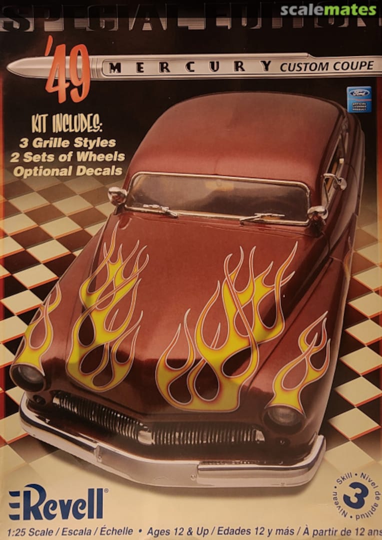 Boxart '49 Mercury 85-2860 Revell Boxart '49 Mercury 85-2860 Revell