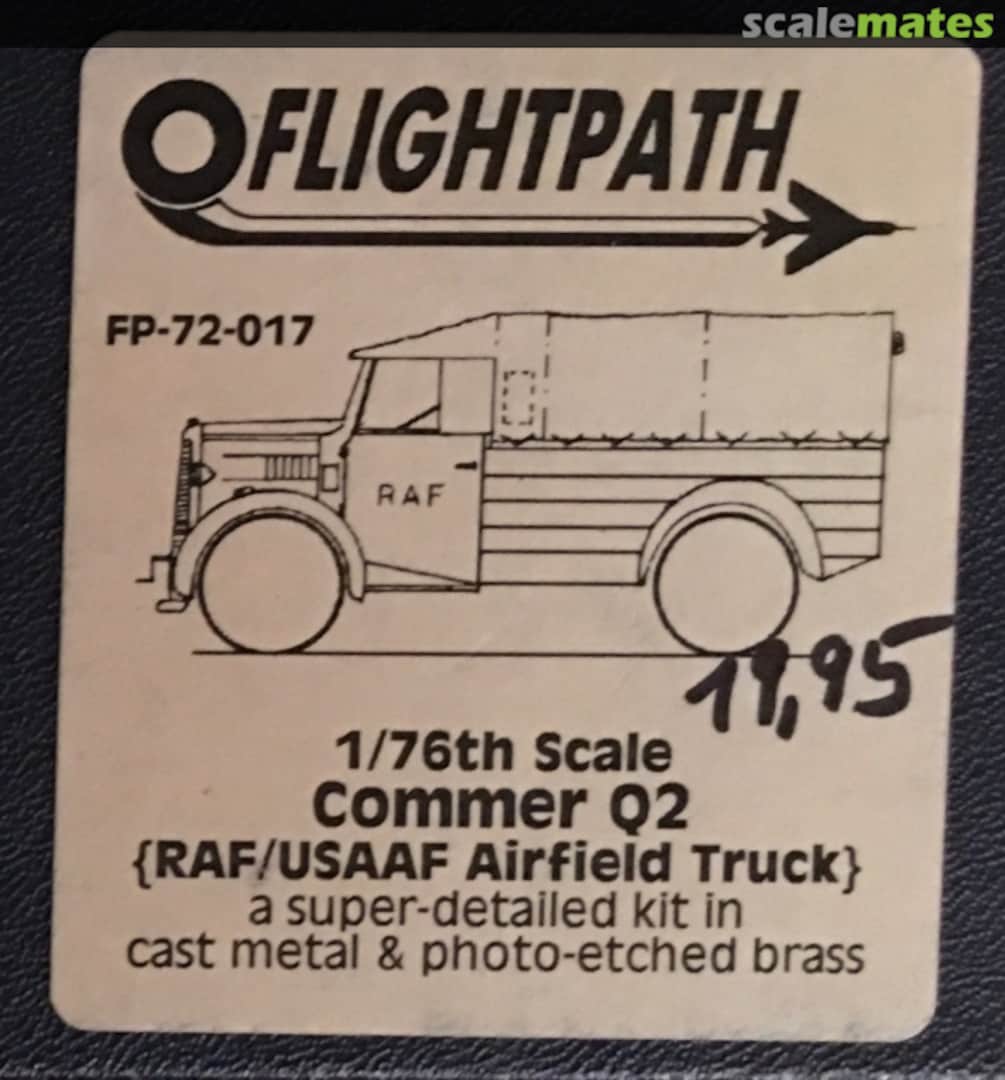 Boxart Commer Q2 FP72-017 Flightpath Boxart Commer Q2 FP72-017 Flightpath