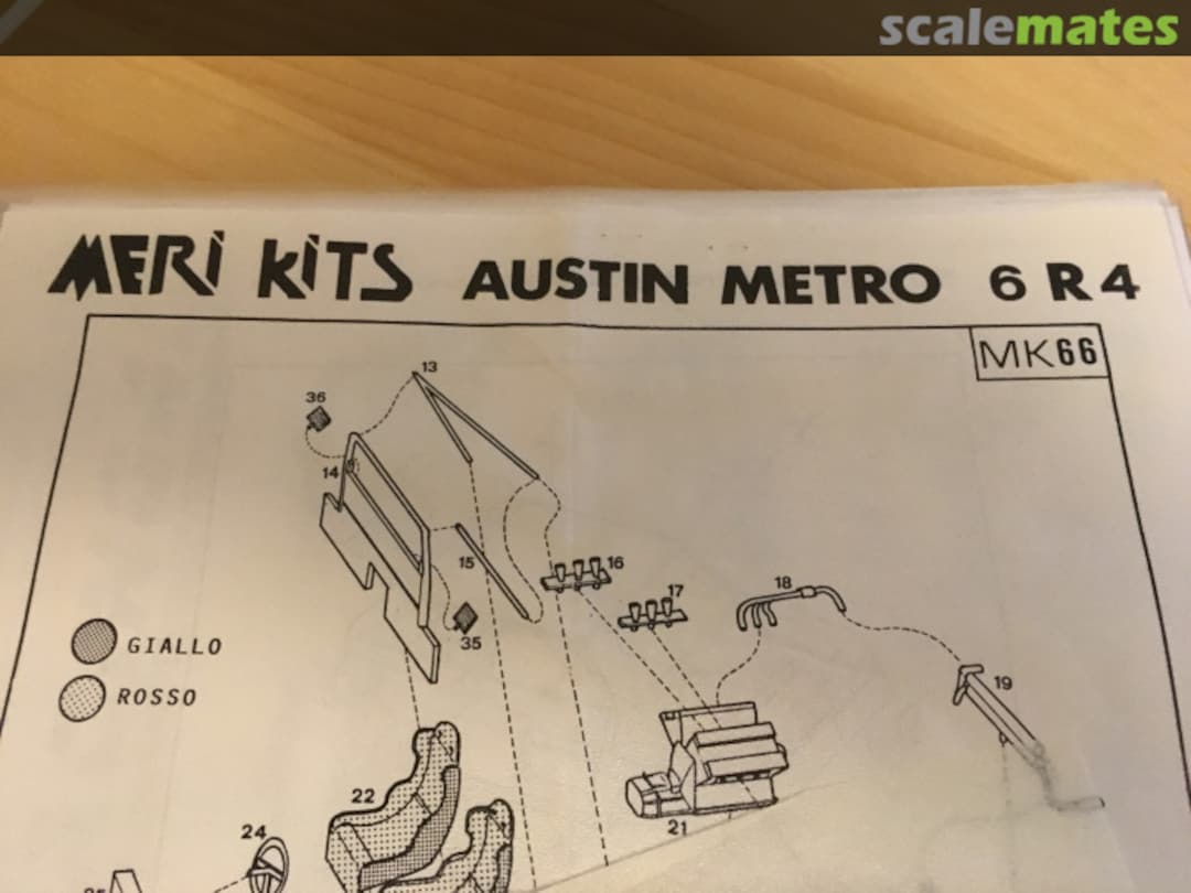 Boxart Austin Metro 6R4 Meri 66 Meri Kits Boxart Austin Metro 6R4 Meri 66 Meri Kits