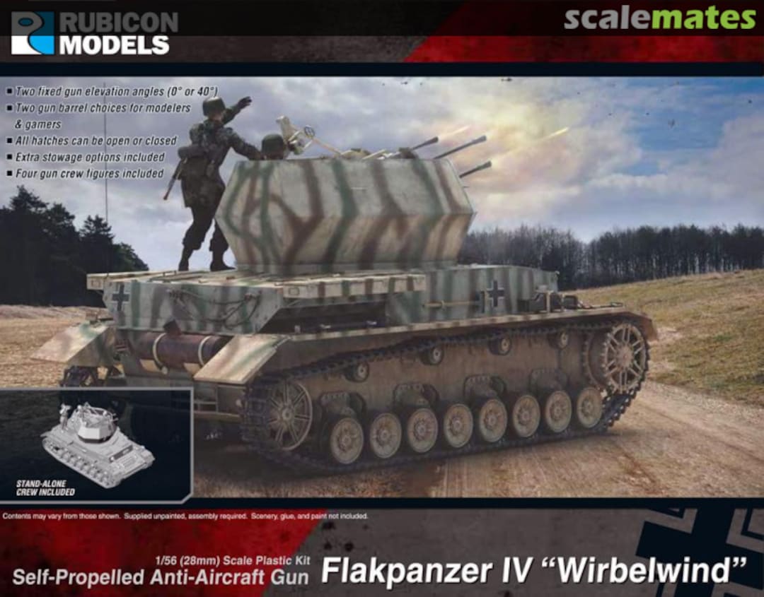 Boxart Flakpanzer IV "Wirbelwind" 280079 Rubicon Models Boxart Flakpanzer IV "Wirbelwind" 280079 Rubicon Models