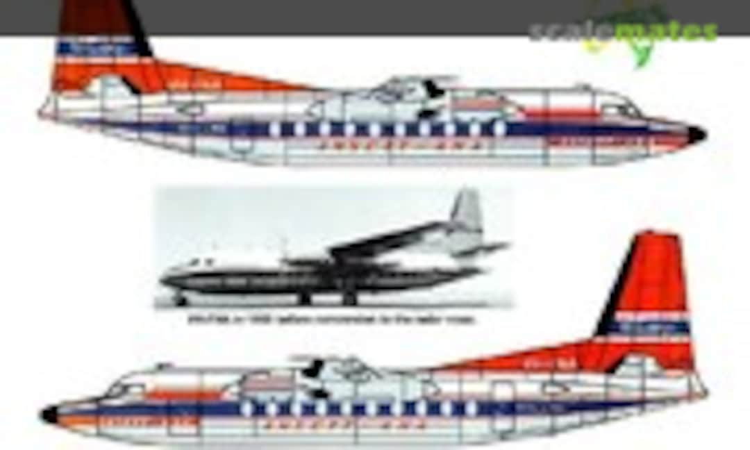 1:144 Ansett-ANA, Fokker F-27-200 Friendship, 1959-1960 scheme (Hawkeye Models CDS-059) CDS-059