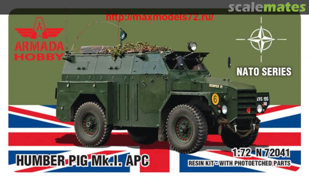 Boxart Humber Pig Mk. I APC N72041 Armada Hobby Boxart Humber Pig Mk. I APC N72041 Armada Hobby