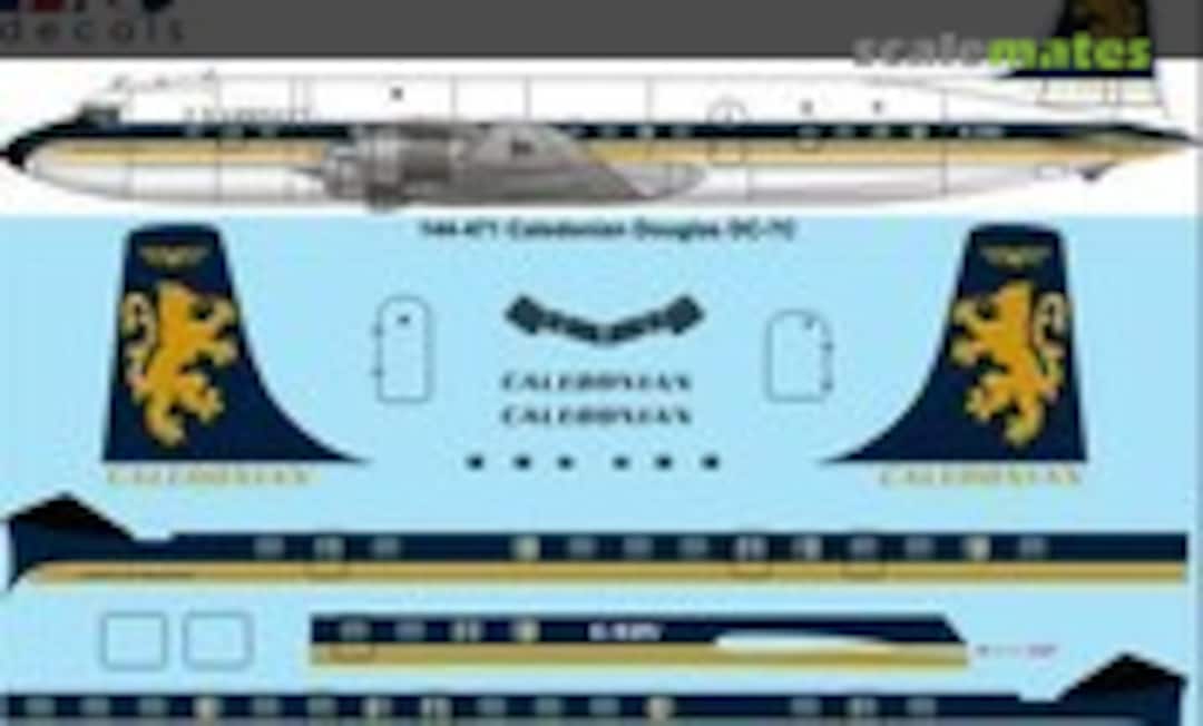 1:144 Caledonian Douglas DC-7C (26 Decals 144-471)