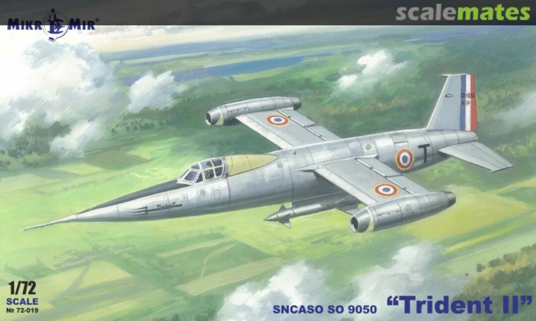 Boxart SNCASO SO.9050 "Trident II" 72-019 MikroMir Boxart SNCASO SO.9050 "Trident II" 72-019 MikroMir