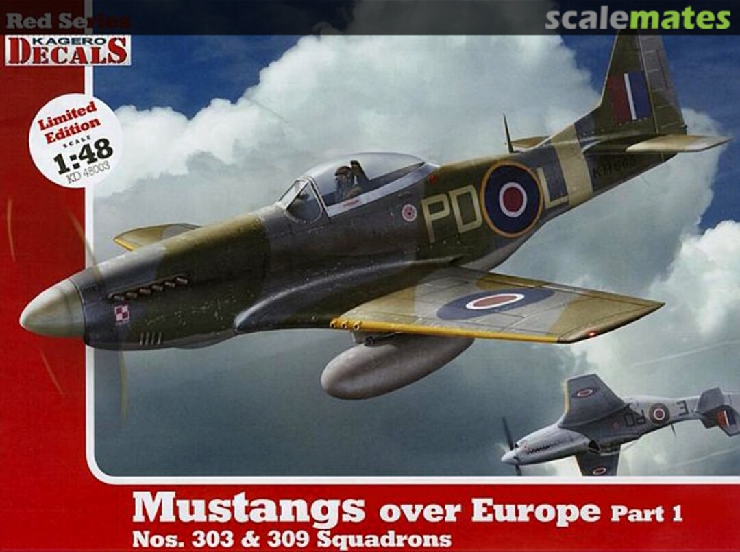 Boxart Mustangs over Europe Part 1 KD 48003 Kagero Boxart Mustangs over Europe Part 1 KD 48003 Kagero