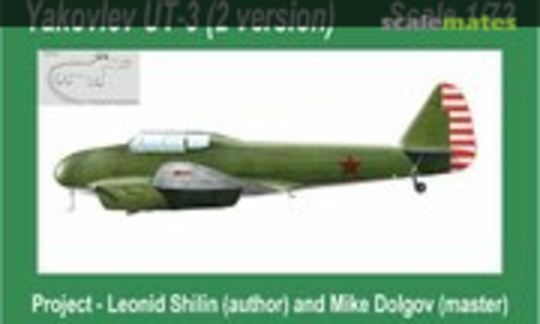 1:72 Yakovlev UT-3 (Croco Models CMD7225) CMD7225