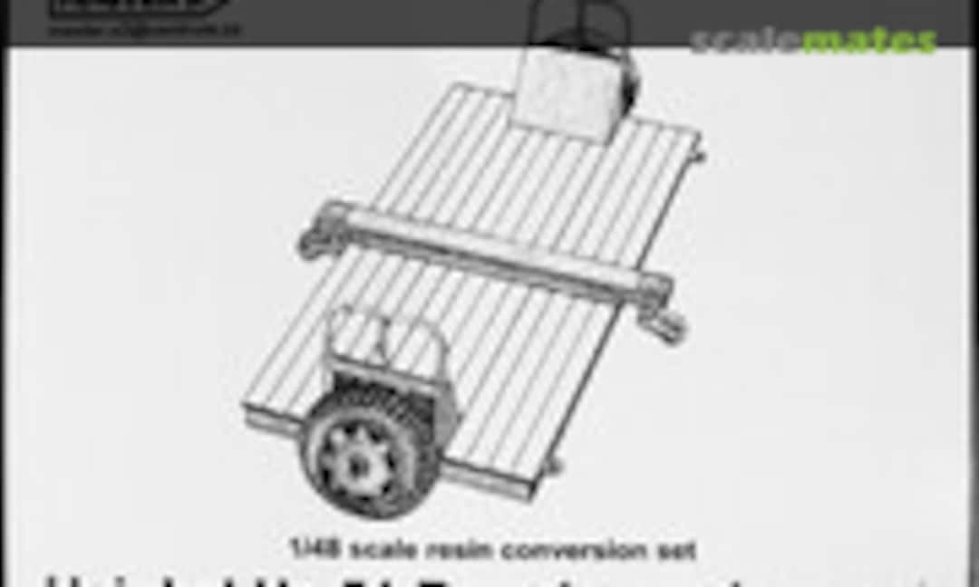 1:48 Heinkel He 51 B undercarriage set (Master-X MX 4837) MX 4837