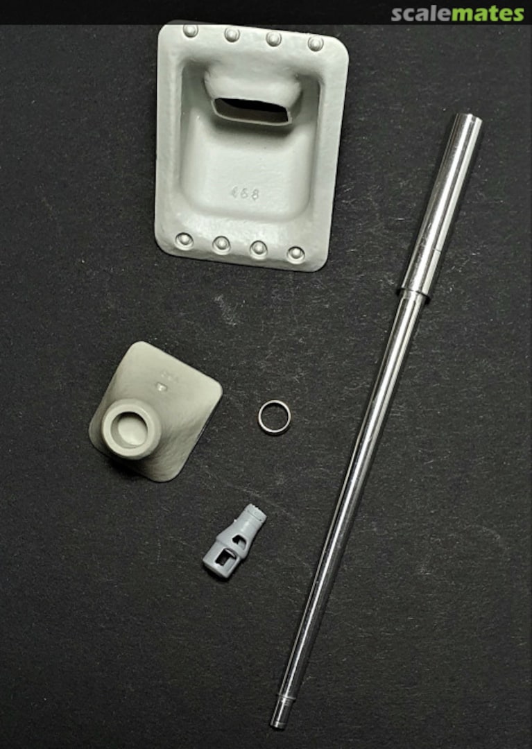 Boxart Jagdpanther final mantlet with KwK43/3 gun GB35-057 Panzer Art Boxart Jagdpanther final mantlet with KwK43/3 gun GB35-057 Panzer Art