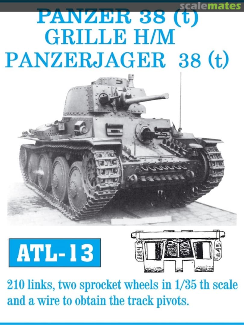 Boxart Panzer 38(t) - Grille H/M - Panzerjager 38(t) ATL-13 Friulmodel Boxart Panzer 38(t) - Grille H/M - Panzerjager 38(t) ATL-13 Friulmodel