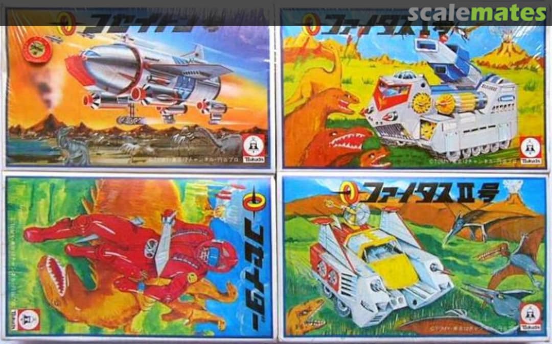 Boxart Koseidon 4 pcs Set Tsukuda Hobby Boxart Koseidon 4 pcs Set Tsukuda Hobby