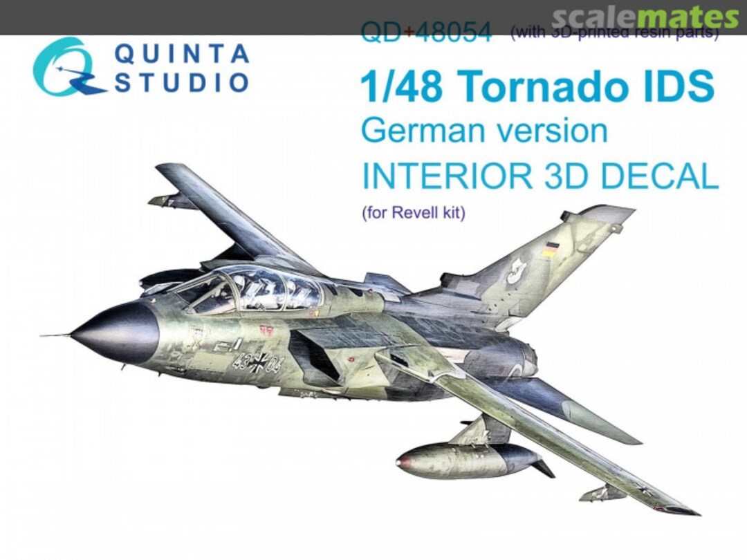 Boxart Tornado IDS German version interior 3D decal (with 3D-printed resin parts) QD+48054 Quinta Studio Boxart Tornado IDS German version interior 3D decal (with 3D-printed resin parts) QD+48054 Quinta Studio
