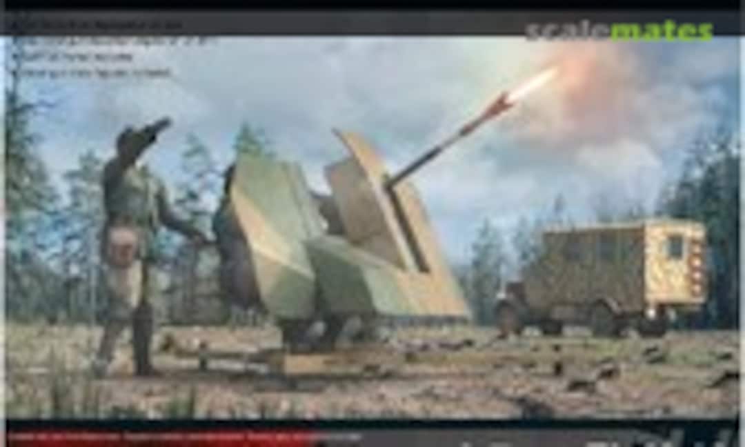 1:56 3.7cm Flak 43 with SdAh 58 & Crew (Rubicon Models 280074) 280074