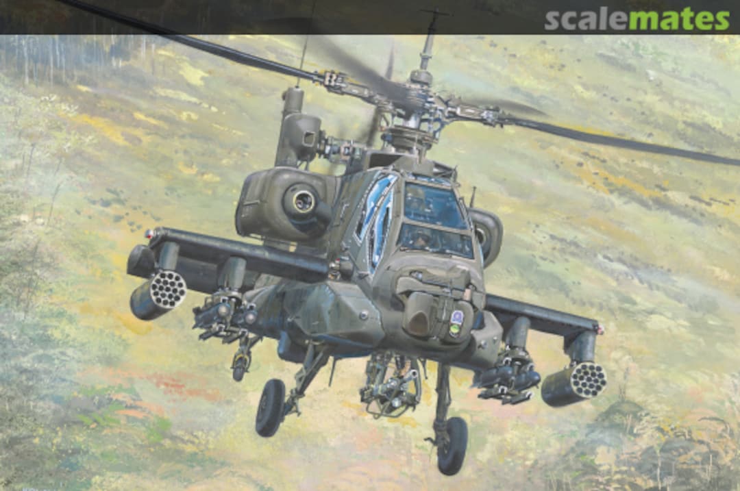 Boxart AH-64A Apache Late 05115 Trumpeter Boxart AH-64A Apache Late 05115 Trumpeter