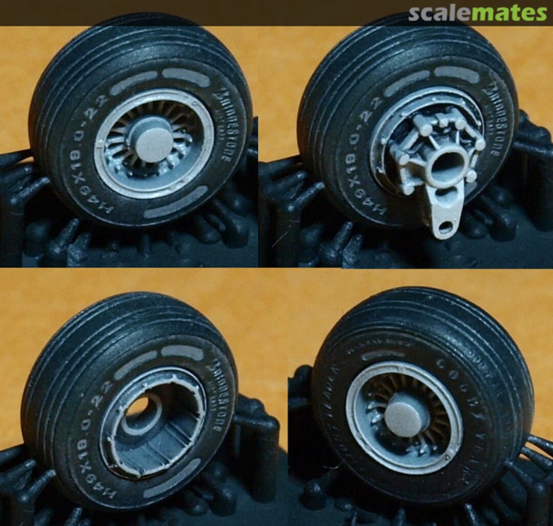 Contents Boeing B 747-400 wheels set 14403-2 MLH/Bring It! Contents Boeing B 747-400 wheels set 14403-2 MLH/Bring It!