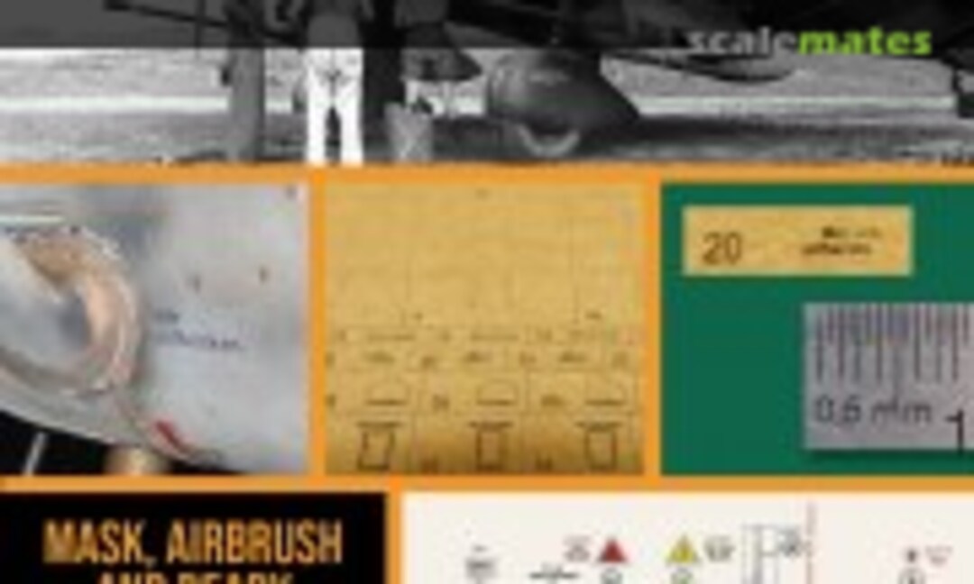 1:35 Junkers Ju87G "Stuka" stencilling and national insignia masks (1ManArmy 35DET002) 35DET002