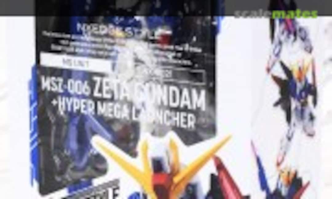 No MSZ-006 Zeta Gundam + Hyper Mega Launcher (Bandai 0209416)