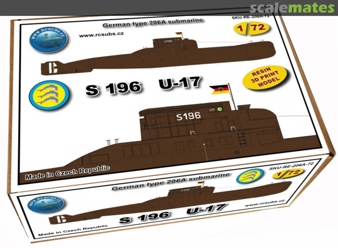 Contents German type 206A submarine SKU-RE-206A-72 RCSubs Contents German type 206A submarine SKU-RE-206A-72 RCSubs